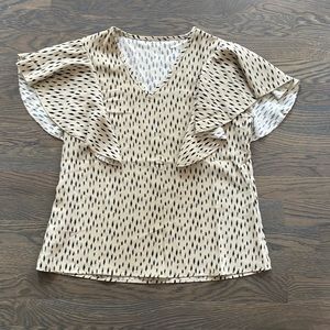 Shein Animal Print Top